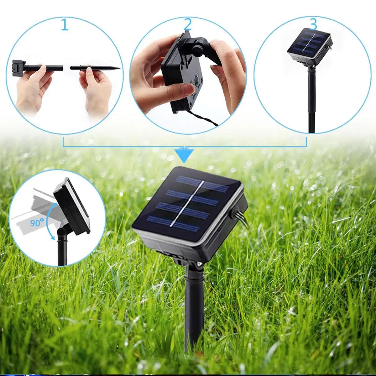 200 LEDs 8 Modes 20m Colors Changable Waterproof Outdoor Lighting Strings Lights Solar Lamps Indoor Festival Party Decoration
200 LEDs 8 Modes 20m Colors Changable Waterproof Outdoor Lighting Strings Lights Solar Lamps Indoor Festival Party Decoration