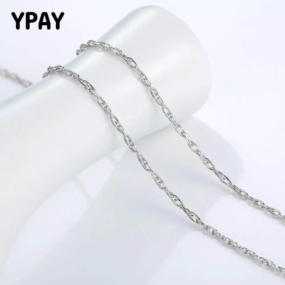 YPAY Real 925 Sterling Silver Chains Necklaces Fit For Pendant Charm Women Men Fine Jewelry Wedding Gift Drop Shipping YMN040
YPAY Real 925 Sterling Silver Chains Necklaces Fit For Pendant Charm Women Men Fine Jewelry Wedding Gift Drop Shipping YMN040