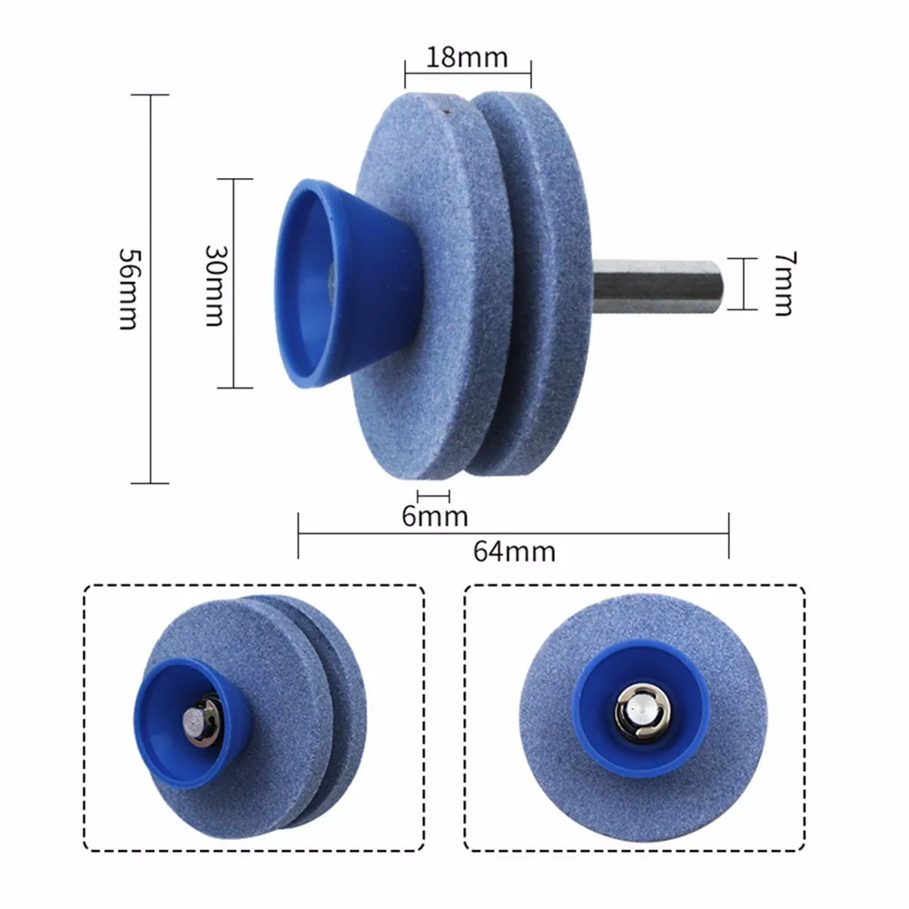 2/4 Layers Garden Tools Whetstone Lawnmower Cutter Sharpener Grinding Head Shank Diameter 7mm Igh-quality Whetstone Clean Edge
2/4 Layers Garden Tools Whetstone Lawnmower Cutter Sharpener Grinding Head Shank Diameter 7mm Igh-quality Whetstone Clean Edge