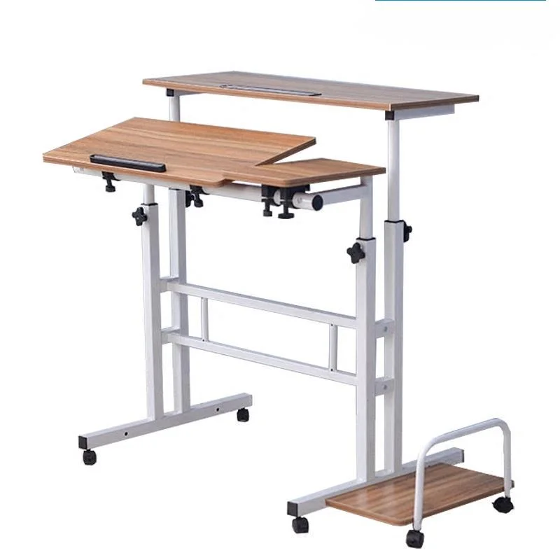 Standing Computer Desk Laptop Table with Mouse Keyboard Shelf Tray Height Adjustable Study Table
Standing Computer Desk Laptop Table with Mouse Keyboard Shelf Tray Height Adjustable Study Table