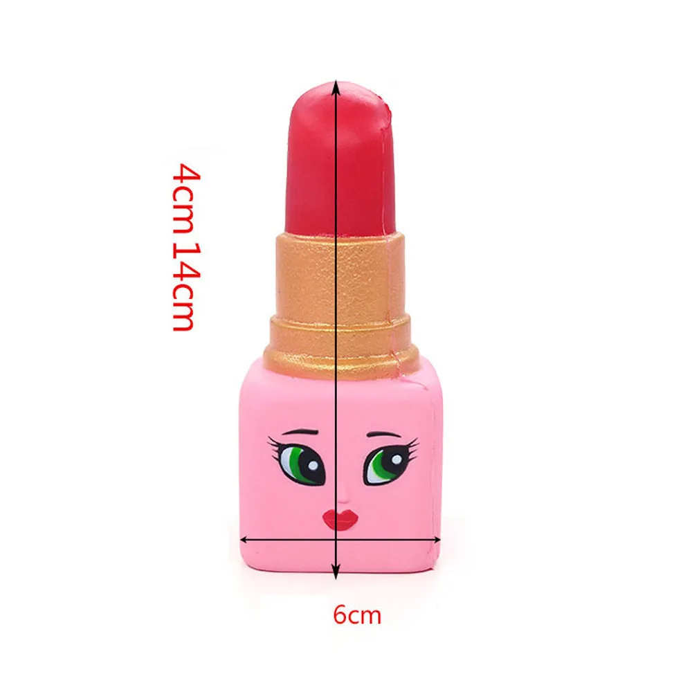 Hot Soft Beauty Lipstick Slow Rising Squeeze Relieve Stress Toy Toy Antistres Toy Simple Dimple Stress Balls
Hot Soft Beauty Lipstick Slow Rising Squeeze Relieve Stress Toy Toy Antistres Toy Simple Dimple Stress Balls