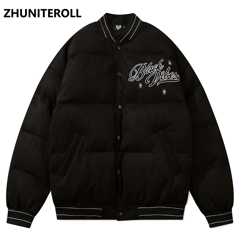 Embroidery Letter Puffer Jacket Men PU Leather 2021 Harajuku Hip Hop Windbreaker Winter Padded Coat Thick Tops Fashion Clothing
Embroidery Letter Puffer Jacket Men PU Leather 2021 Harajuku Hip Hop Windbreaker Winter Padded Coat Thick Tops Fashion Clothing