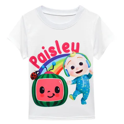 Kids Cartoon T Shirt Cute Cocomelon JJ and Rainbow Clothes Baby Girls Pleated Skirt Children Clothing Popular Watemelon Costumes
Kids Cartoon T Shirt Cute Cocomelon JJ and Rainbow Clothes Baby Girls Pleated Skirt Children Clothing Popular Watemelon Costumes