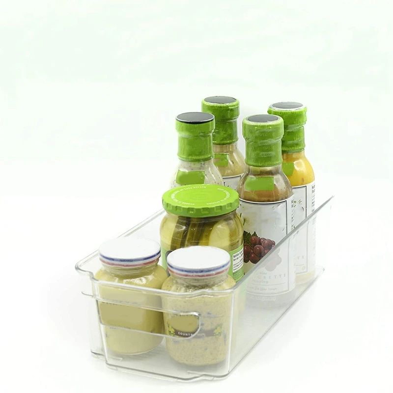 10 Pcs Clear Pantry Organizer Bins Household Plastic Food Storage Baske, 4 Pcs A & 6 Pcs B
10 Pcs Clear Pantry Organizer Bins Household Plastic Food Storage Baske, 4 Pcs A & 6 Pcs B