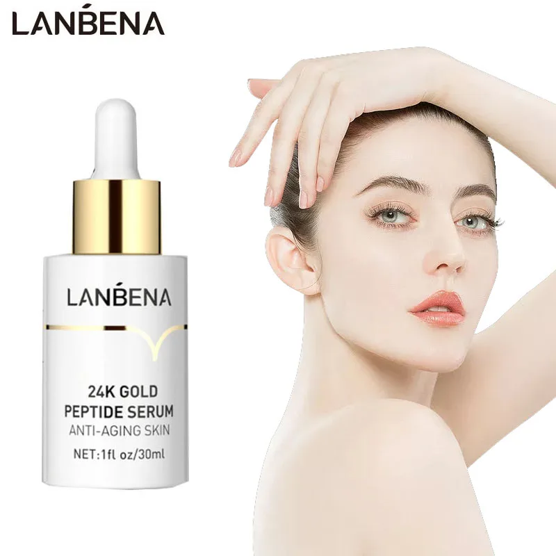 LANBENA 24K Gold Anti Aging Facial Serum Firming Tighten Skin Improve Fine Lines Lifting Brighten Anti Wrinkle Face Skin Care
LANBENA 24K Gold Anti Aging Facial Serum Firming Tighten Skin Improve Fine Lines Lifting Brighten Anti Wrinkle Face Skin Care
