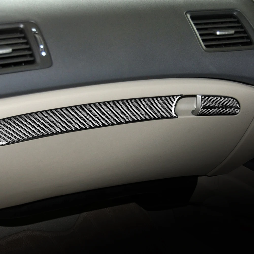 3pcs/set Passenger Glove Box Moulding Strip Trim Decorative Stickers for Honda Civic 8th Gen 2006-2011 Genuine Real Carbon Fiber
3pcs/set Passenger Glove Box Moulding Strip Trim Decorative Stickers for Honda Civic 8th Gen 2006-2011 Genuine Real Carbon Fiber