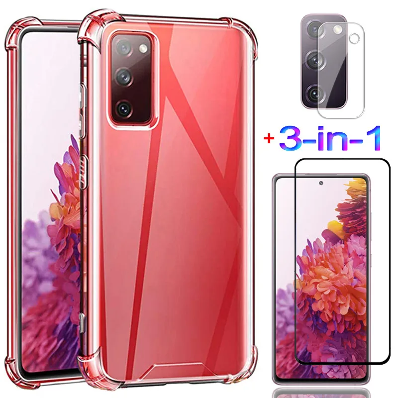 Coque, Case + Glass for Samsung S21 FE Cover Anti-shock Silicone Phone Cases A52 4G Galaxy A72 5G Case S 20 FE Samsung A 52 Case
Coque, Case + Glass for Samsung S21 FE Cover Anti-shock Silicone Phone Cases A52 4G Galaxy A72 5G Case S 20 FE Samsung A 52 Case