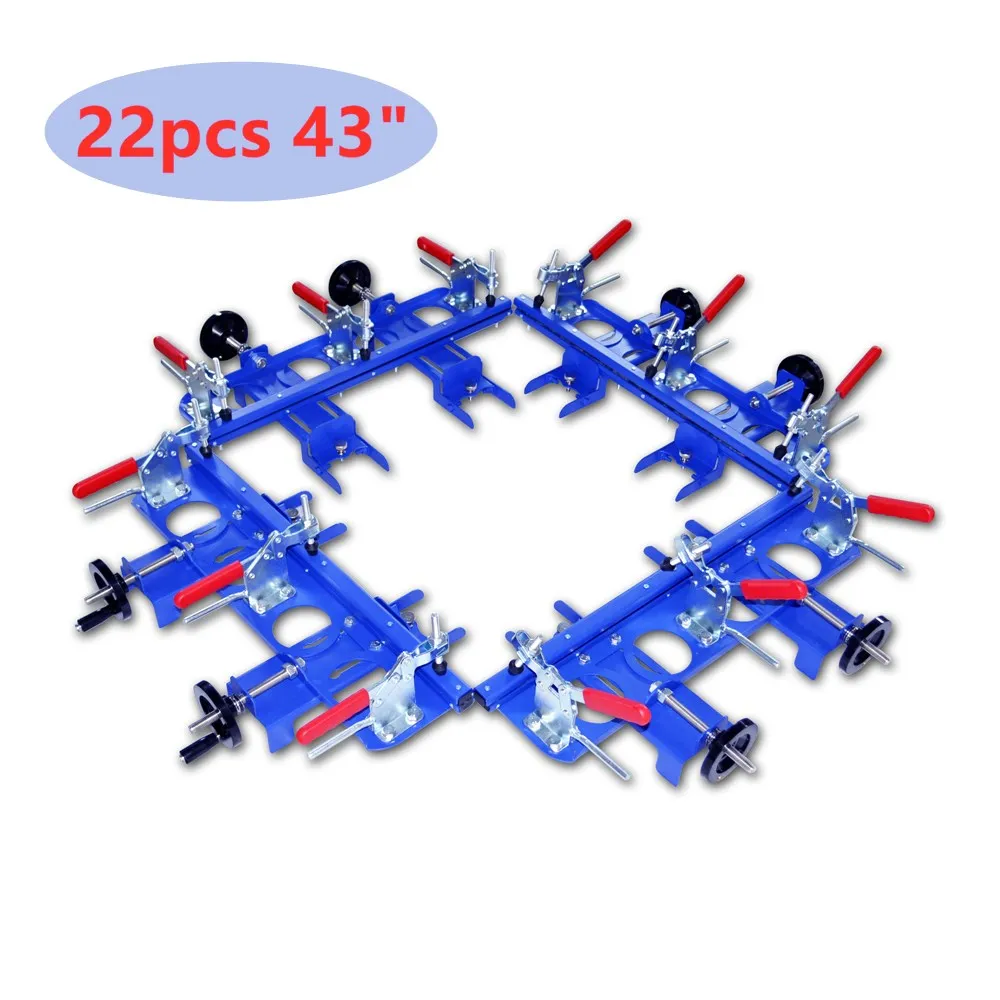 22pcs 43" Below Any Combined of Manual Screen Stretcher Screen Printing Stretcher 
22pcs 43" Below Any Combined of Manual Screen Stretcher Screen Printing Stretcher