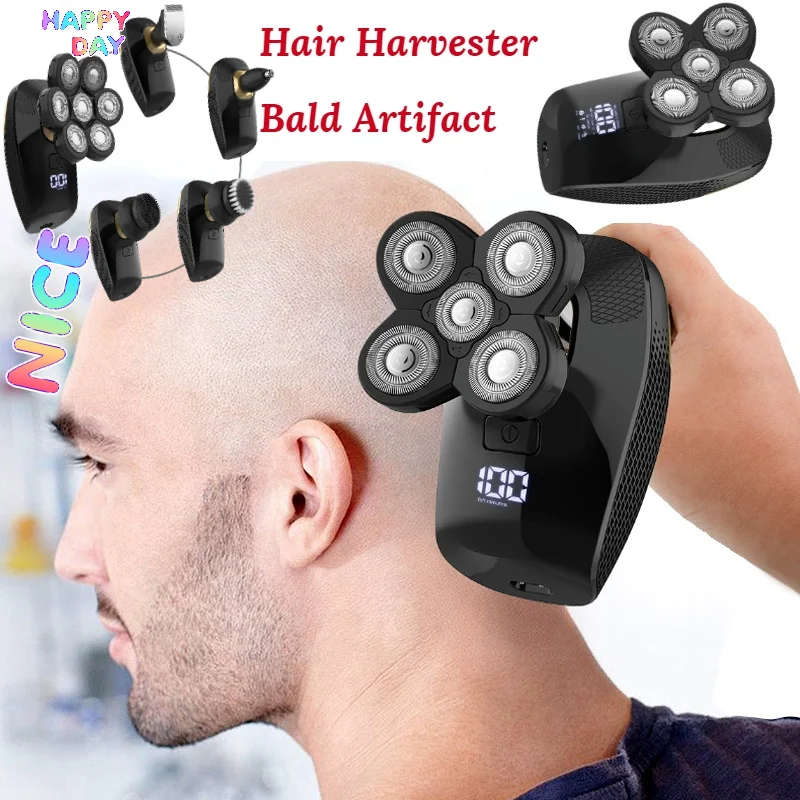 New 5-blade Razor Men's Electric Beard Trimmer Set Self-service Shave Head Machine Multifunctional Styling Tool Shaver for Men
New 5-blade Razor Men's Electric Beard Trimmer Set Self-service Shave Head Machine Multifunctional Styling Tool Shaver for Men