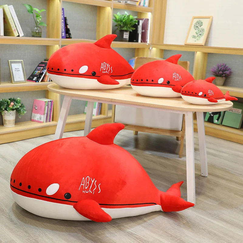 Simulation Killer Whale Plush Toys Stuffed Orcinus Orca Fish Doll Red Shark Cartoon Soft Sleep Pillow Kids Girls Baby Funny Gift
Simulation Killer Whale Plush Toys Stuffed Orcinus Orca Fish Doll Red Shark Cartoon Soft Sleep Pillow Kids Girls Baby Funny Gift