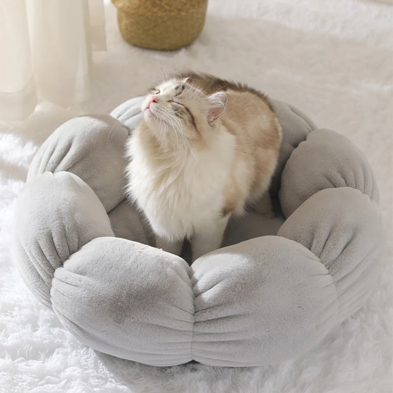 Лежанка для кошек BABYPET, удобная мягкая плюшевая корзина для питомцев в форме цветка, согревающий спальный мешок, подушка, коврик
Лежанка для кошек BABYPET, удобная мягкая плюшевая корзина для питомцев в форме цветка, согревающий спальный мешок, подушка, коврик