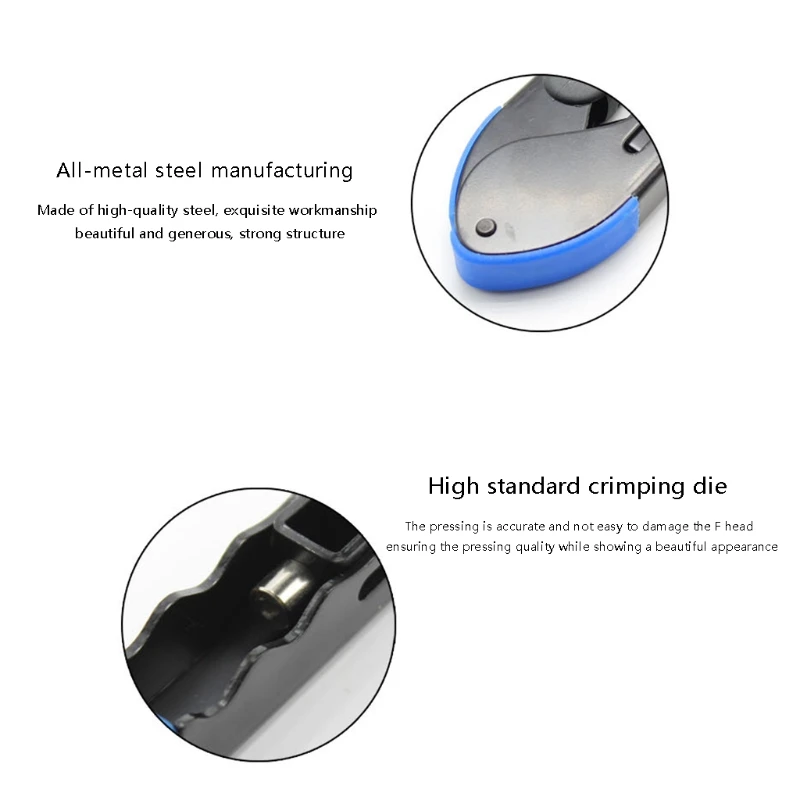 Anti-Rust Cable Stripping Wire Cutters for CATV Home Theater Satellite Security System for Connectors Adapters Anti-Slip
Anti-Rust Cable Stripping Wire Cutters for CATV Home Theater Satellite Security System for Connectors Adapters Anti-Slip