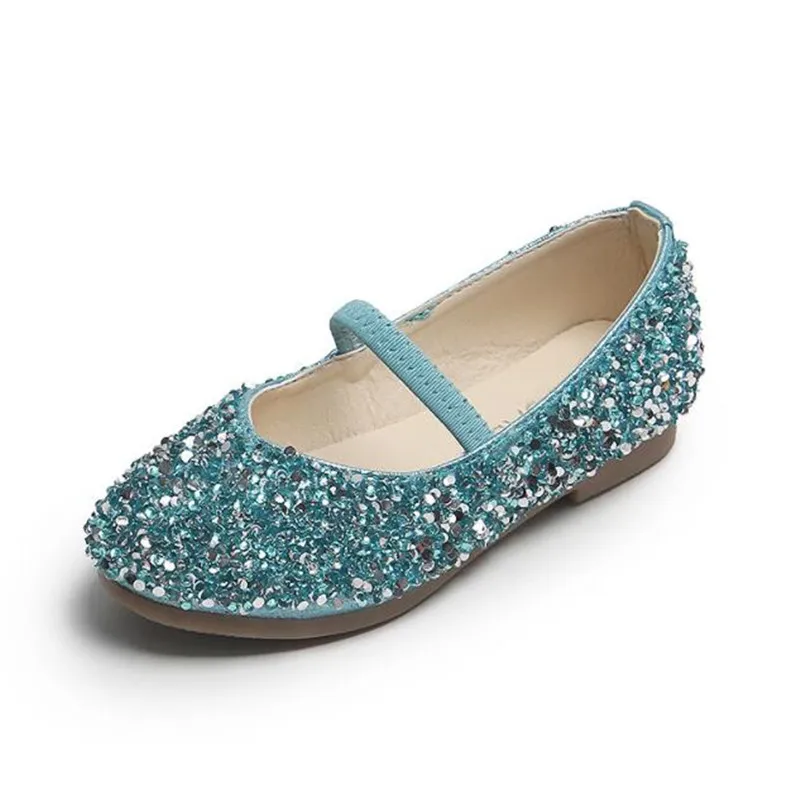 Girls' Leather Princess Shoes Spring New Non-Slip Soft Bottom Wear-Resistant Performance Shoes Sequined Children's Single Shoe
Girls' Leather Princess Shoes Spring New Non-Slip Soft Bottom Wear-Resistant Performance Shoes Sequined Children's Single Shoe