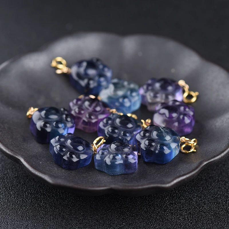 fluorite cat foot pendant FPPJ wholesale beads nature
fluorite cat foot pendant FPPJ wholesale beads nature
