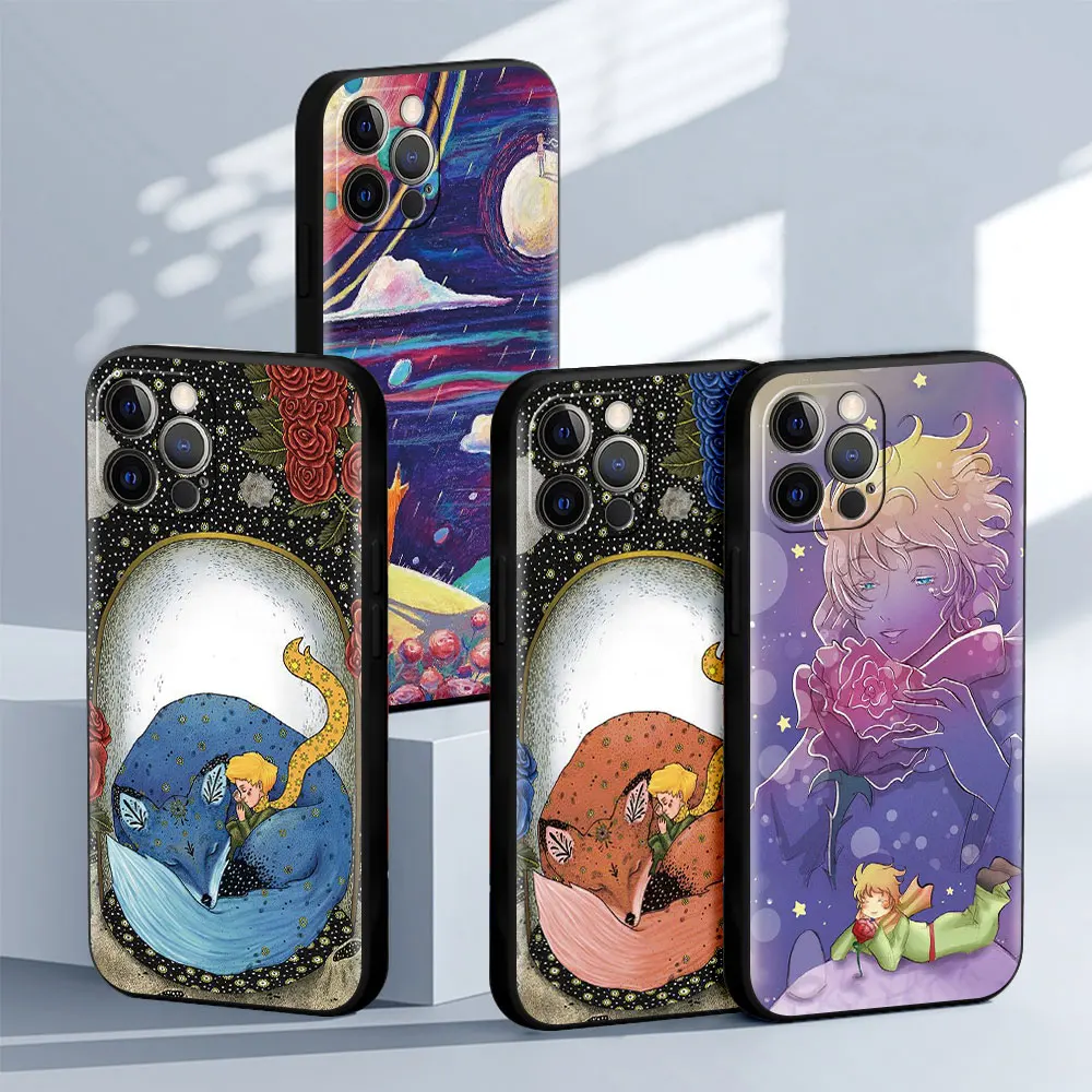 The Little Prince Fox Capa For iPhone 11 13 12 Pro Max Case XR 7 8 X 6 6S Plus XS Black Soft Cell Phone Cover 5 5s SE 2020
The Little Prince Fox Capa For iPhone 11 13 12 Pro Max Case XR 7 8 X 6 6S Plus XS Black Soft Cell Phone Cover 5 5s SE 2020