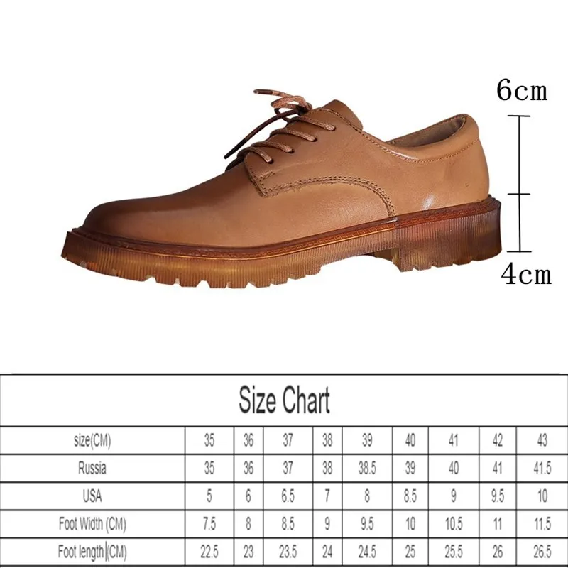 Women Spring Shoes Lace Up 2021 New Genuine Leather Retro Color Non-slip Female Martin Shoes Trend Female Student Shoes 
Women Spring Shoes Lace Up 2021 New Genuine Leather Retro Color Non-slip Female Martin Shoes Trend Female Student Shoes