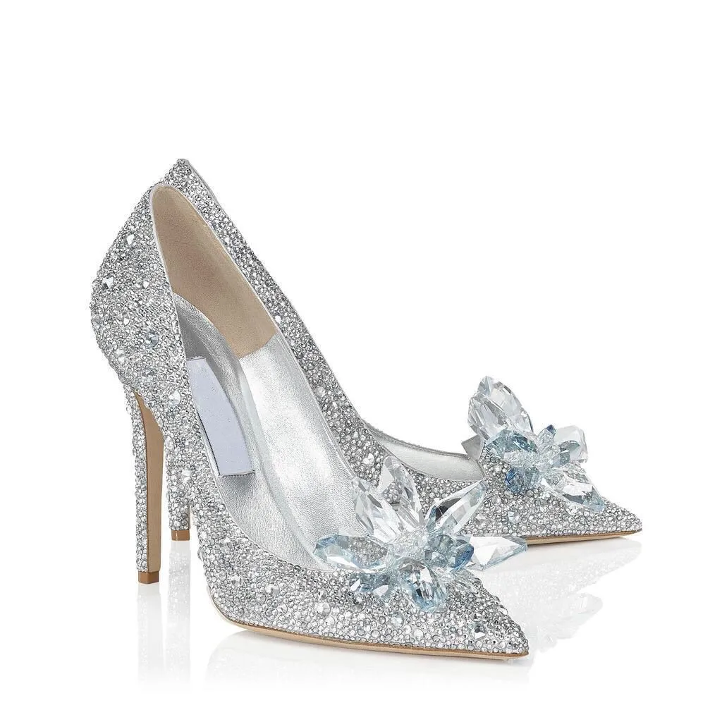 Women's Pumps Shoes High Heels New Pointed Rhinestone Crystal Thin Heels Sexy Bridesmaid Wedding Shoes Height Increasing 9cm 
Women's Pumps Shoes High Heels New Pointed Rhinestone Crystal Thin Heels Sexy Bridesmaid Wedding Shoes Height Increasing 9cm