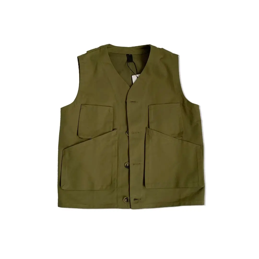 Men Clothing Sleeveless Vest Handsome Summer New 2021 Ruffian Fashion Tooling Top Jacket Green Khaki College Leisure Couples
Men Clothing Sleeveless Vest Handsome Summer New 2021 Ruffian Fashion Tooling Top Jacket Green Khaki College Leisure Couples