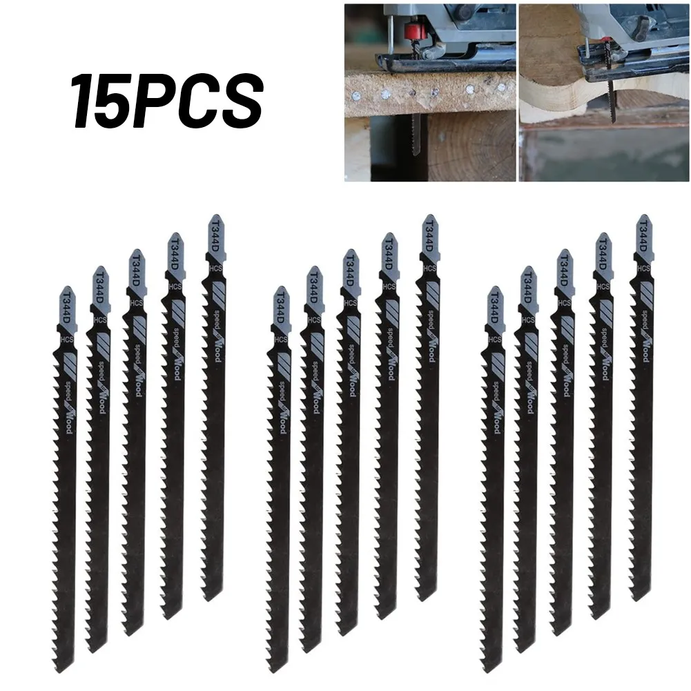 15pcs 5.0" (132mm) T344D Long 132mm HCS Jig Saw Blades Very Fast Cuts For Wood Renovator Chipboards Wood Core Plywood
15pcs 5.0" (132mm) T344D Long 132mm HCS Jig Saw Blades Very Fast Cuts For Wood Renovator Chipboards Wood Core Plywood