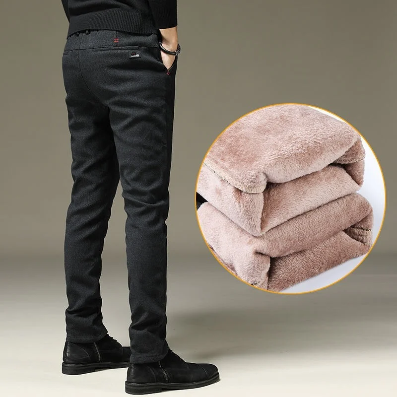 Autumn Winter Plus Velvet Korean Style Trendy Straight Casual Trousers Men's Clothing Thick Keep Warm Loose Male Pants Y63
Autumn Winter Plus Velvet Korean Style Trendy Straight Casual Trousers Men's Clothing Thick Keep Warm Loose Male Pants Y63