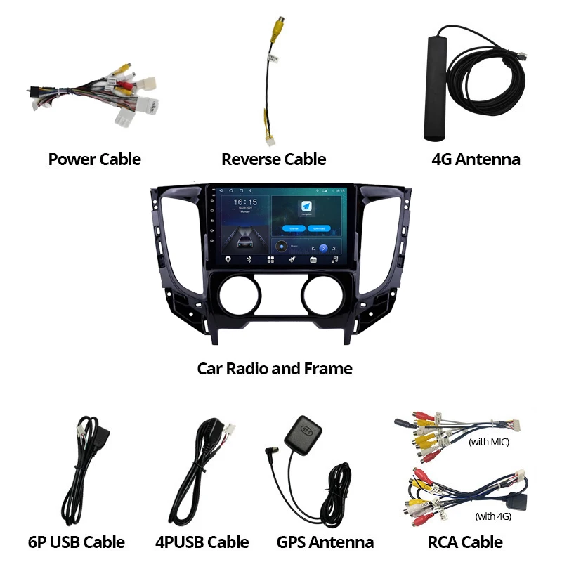 2Din Android10.0 Car Radio For Mitsubishi TRITON L200 2015-2019 Auto Radio GPS Navigation Stereo Receiver Car Multimedia Player 
2Din Android10.0 Car Radio For Mitsubishi TRITON L200 2015-2019 Auto Radio GPS Navigation Stereo Receiver Car Multimedia Player