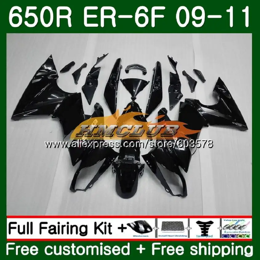 Body For KAWASAKI 650R ER 6 F ER6F 09 10 11 108CL.17 Factory black 650 R ER6 F 09-11 ER 6F 650-R ER-6F 2009 2010 2011 Fairing
Body For KAWASAKI 650R ER 6 F ER6F 09 10 11 108CL.17 Factory black 650 R ER6 F 09-11 ER 6F 650-R ER-6F 2009 2010 2011 Fairing