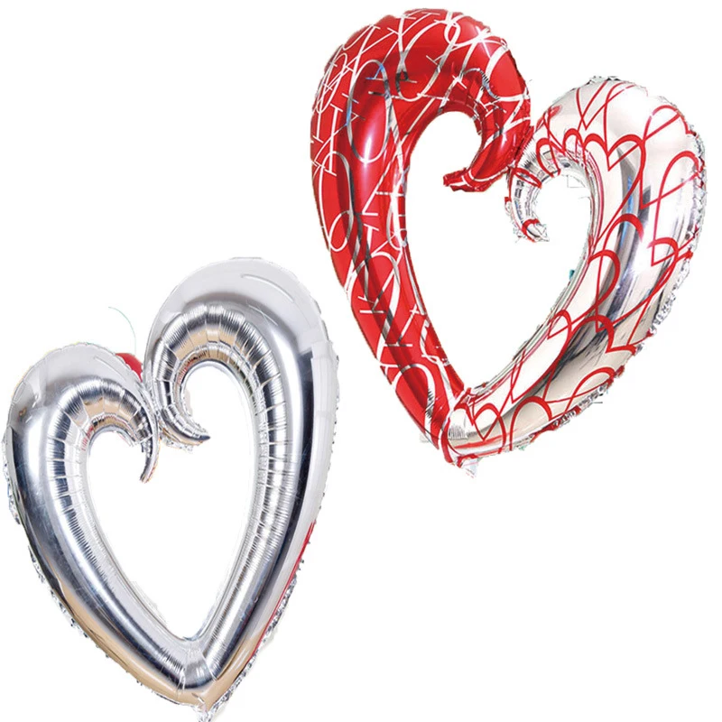 Valentines Heart Foil Balloons Silver Red Hollow Heart Aluminum Globos Anniversaries Birthday Wedding Decor Valentines Ballon
Valentines Heart Foil Balloons Silver Red Hollow Heart Aluminum Globos Anniversaries Birthday Wedding Decor Valentines Ballon