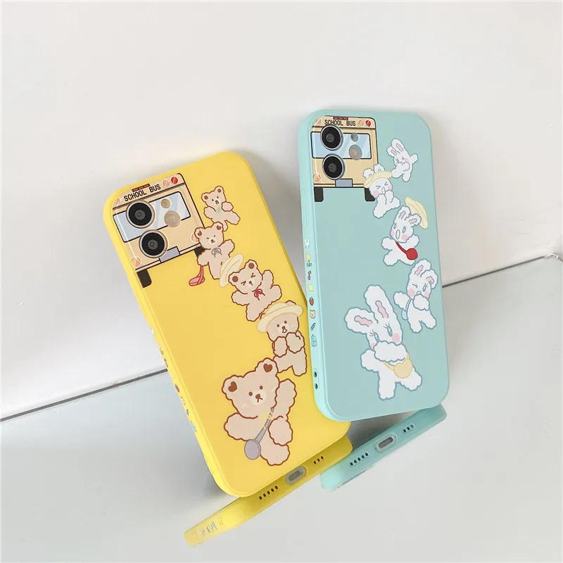 Little Bear Rabbit Cartoon Blue and Yellow phone case for iPhone 12 11 Pro Max Mini X XR 78p back cover iphone 8 plus case
Little Bear Rabbit Cartoon Blue and Yellow phone case for iPhone 12 11 Pro Max Mini X XR 78p back cover iphone 8 plus case