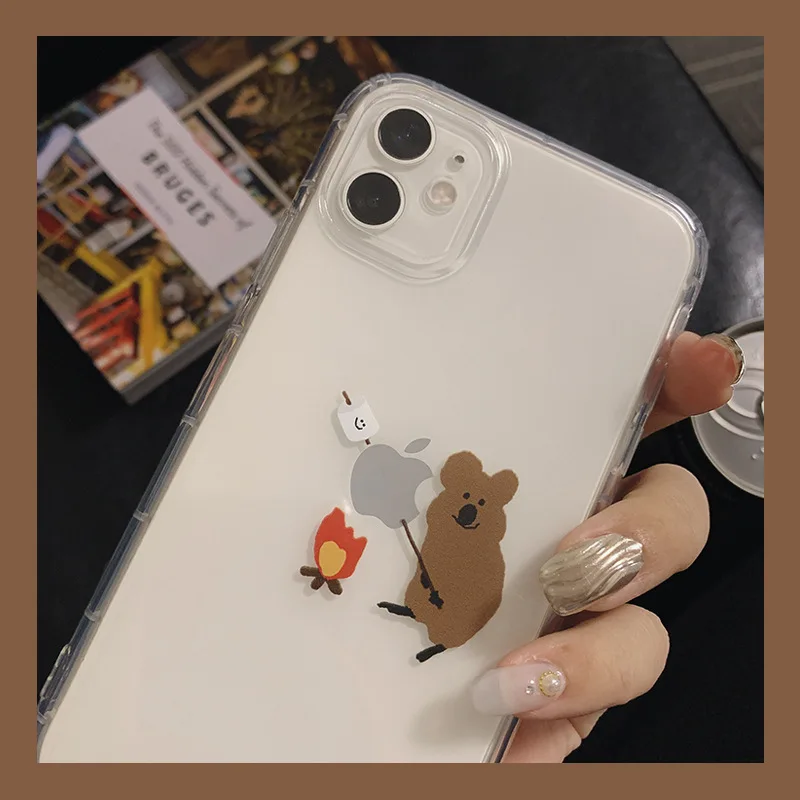 Funny Cute Cartoon Animal Koala Transparent Phone Case For iPhone 11 Pro Max Xr X Xs Max 7 8 Plus SE 2020 Cases Soft Tpu Cover
Funny Cute Cartoon Animal Koala Transparent Phone Case For iPhone 11 Pro Max Xr X Xs Max 7 8 Plus SE 2020 Cases Soft Tpu Cover