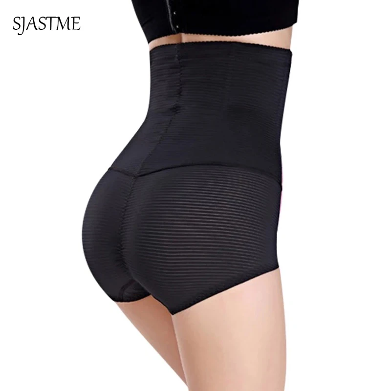 

SJASTME Women's Shapewear Body Shaper Tummy Cincher Seamless Firm Control High Waist Trainer Slimming Panties Plus Size L-3XL