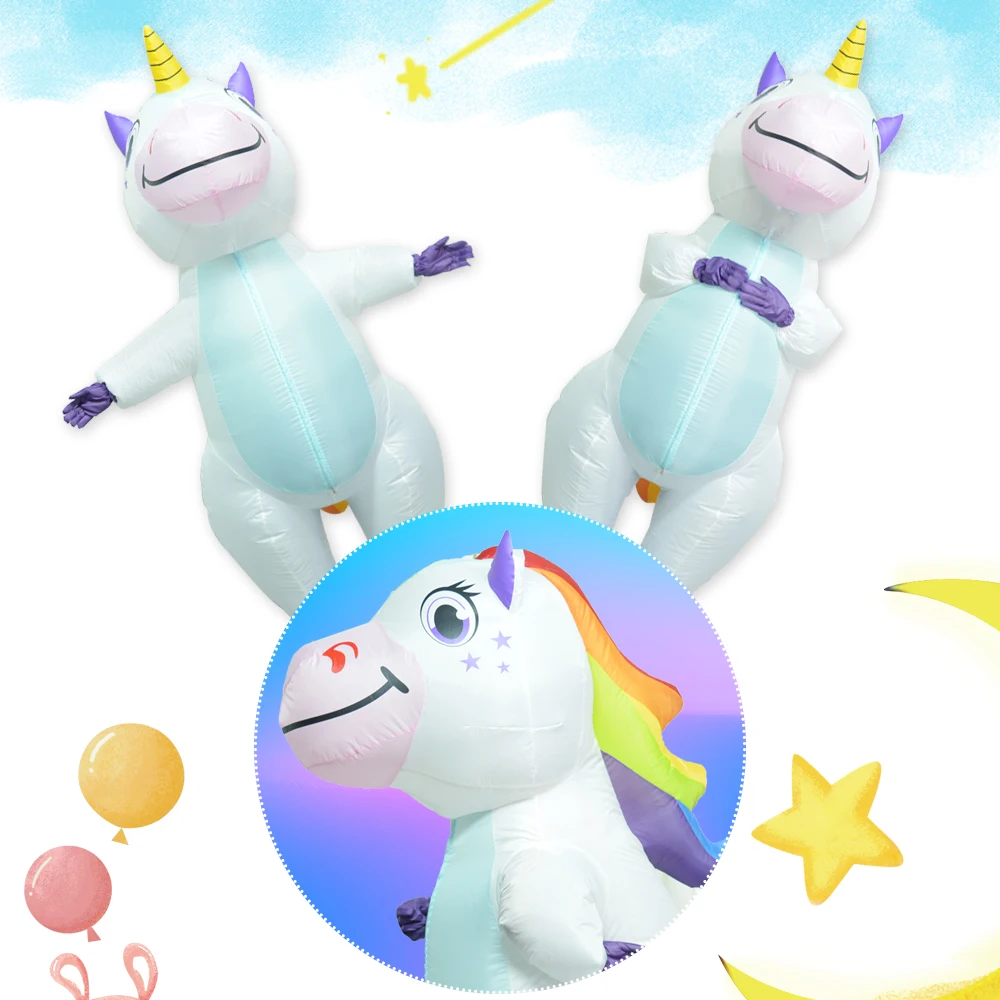 Unicorn Costume Inflatable Halloween Boy Girl Women Pony Cosplay Purim Party Dress Adult Kids Men
Unicorn Costume Inflatable Halloween Boy Girl Women Pony Cosplay Purim Party Dress Adult Kids Men
