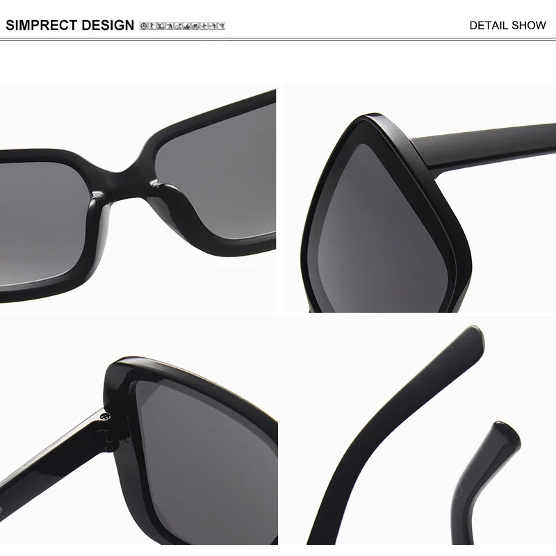SIMPRECT 2021 Oversized Square Sunglasses Women Big Frame Retro Sunglasses Luxury Brand Designer Sun Glasses Vintage Oculos
SIMPRECT 2021 Oversized Square Sunglasses Women Big Frame Retro Sunglasses Luxury Brand Designer Sun Glasses Vintage Oculos
