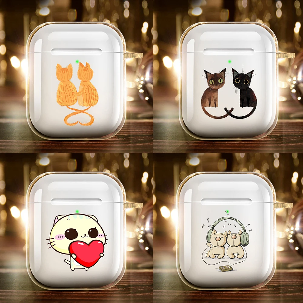 Silicone Cover for Airpods 1/2 Earphone Funny Cartoon Cute Animal Caring Cat soft Fundas Airpods Case Air Pods Charging Box Bags
Silicone Cover for Airpods 1/2 Earphone Funny Cartoon Cute Animal Caring Cat soft Fundas Airpods Case Air Pods Charging Box Bags
