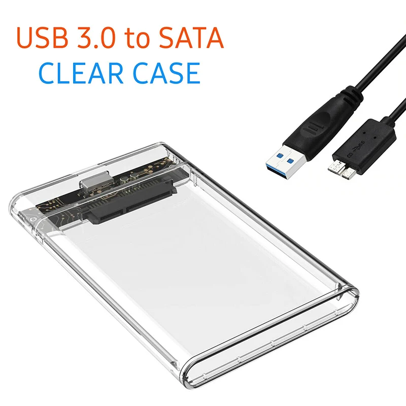 1 шт., корпус для внешнего жесткого диска, USB 3,0-2,5 дюйма
1 шт., корпус для внешнего жесткого диска, USB 3,0-2,5 дюйма