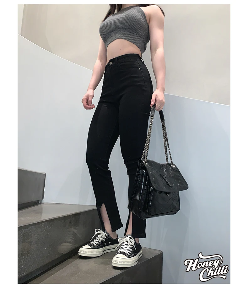 WOMENGAGA Street Fashion High Waist Split Denim Pants Sexy Skinny Korean Women Trousers Streetwear Sweatpants Boho Pantalon 7GUD
WOMENGAGA Street Fashion High Waist Split Denim Pants Sexy Skinny Korean Women Trousers Streetwear Sweatpants Boho Pantalon 7GUD