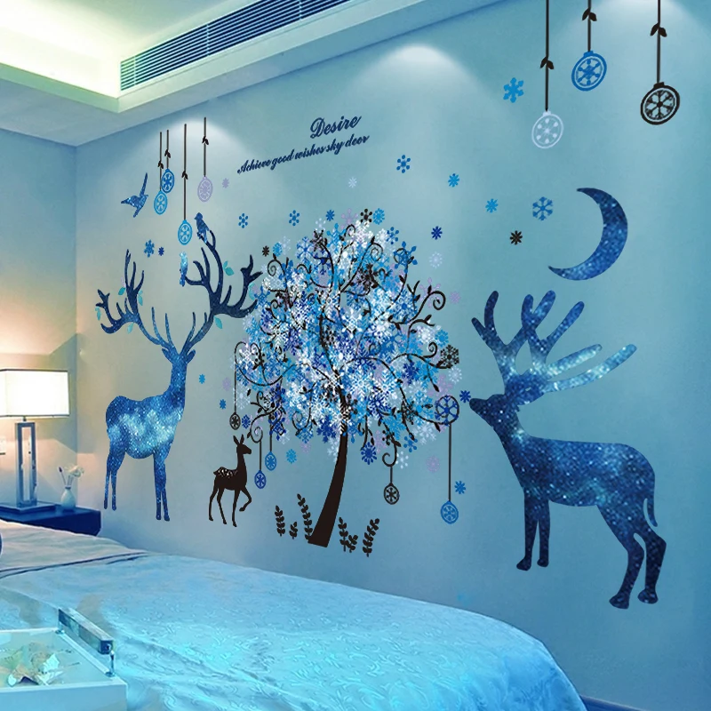 Romantic Wall Stickers for Girls Bedroom Decor Dormitory Warm Layout Living Room Decoration Aesthetic Art Decals Large Mural PVC
Romantic Wall Stickers for Girls Bedroom Decor Dormitory Warm Layout Living Room Decoration Aesthetic Art Decals Large Mural PVC