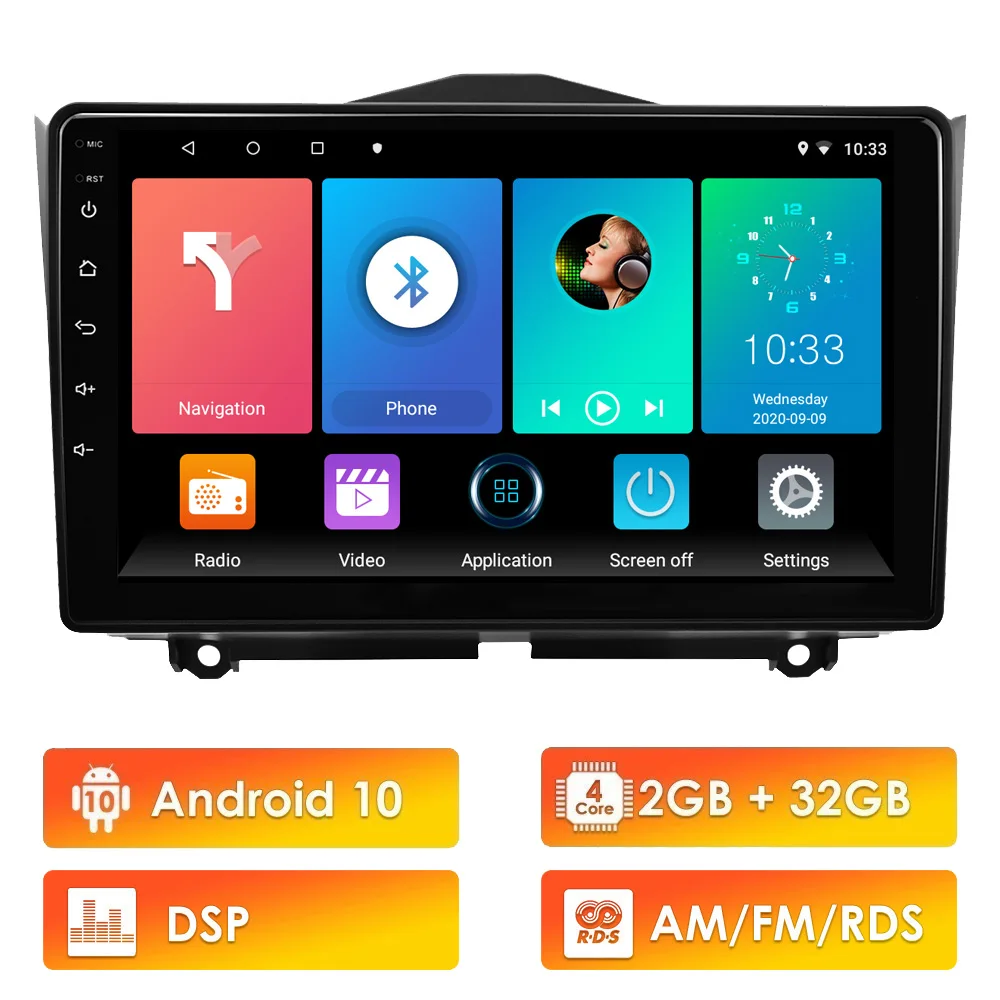 For LADA GRANTA Radio 2018 2019 2 Din Android 10 DSP RDS Car Radio USB GPS WIFI Car Multimedia Video Player Bluetooth Autoradio 
For LADA GRANTA Radio 2018 2019 2 Din Android 10 DSP RDS Car Radio USB GPS WIFI Car Multimedia Video Player Bluetooth Autoradio