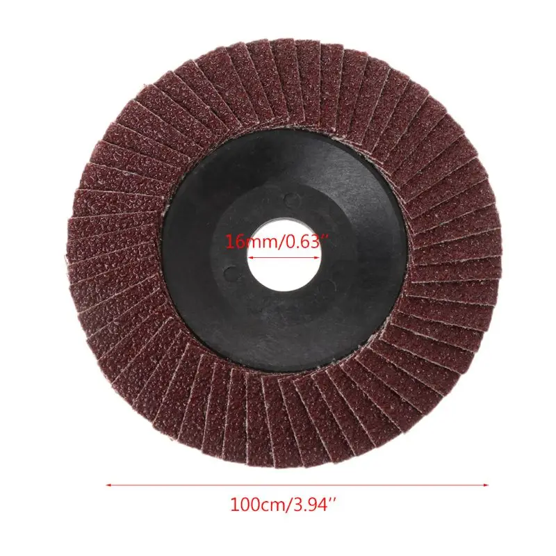 11XC Abrasive 100mm Polishing Grinding Wheel Quick Change Sanding Flap Disc For Grit Angle Grinder 80 Grit 
11XC Abrasive 100mm Polishing Grinding Wheel Quick Change Sanding Flap Disc For Grit Angle Grinder 80 Grit