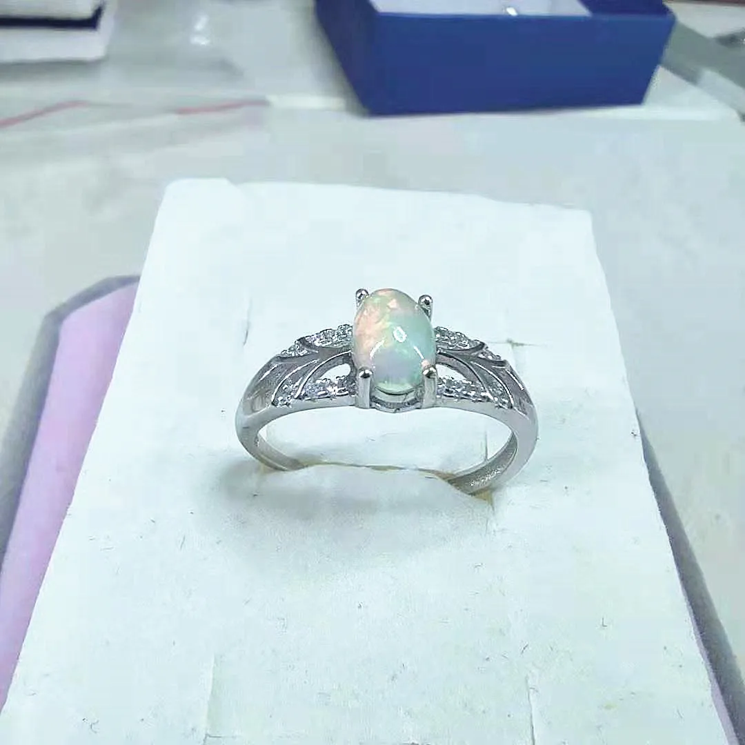 KJJEAXCMY boutique jewelry925 sterling silver natural opal girl ring oval gloss natural opal gemstone with diamond +certificate
KJJEAXCMY boutique jewelry925 sterling silver natural opal girl ring oval gloss natural opal gemstone with diamond +certificate