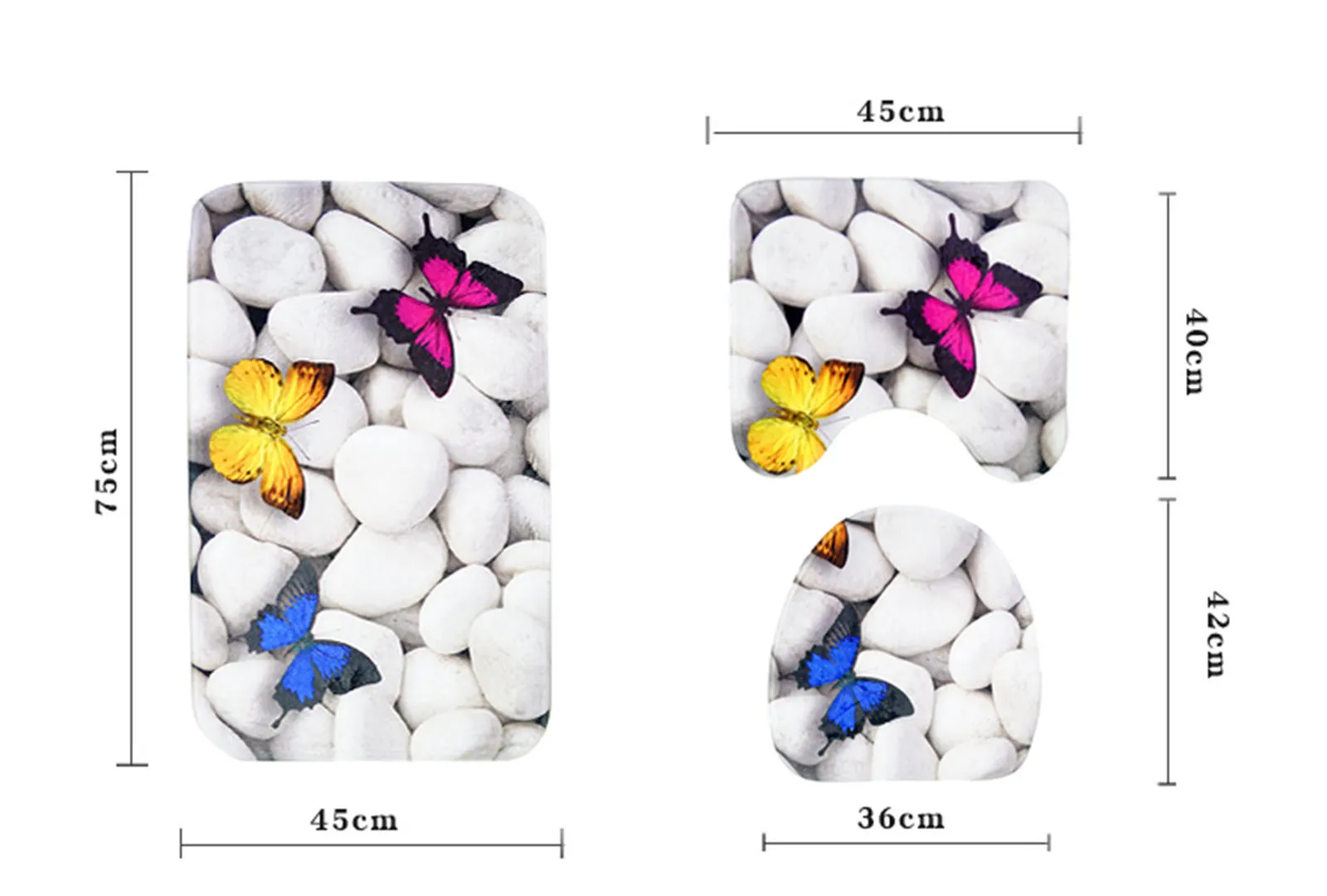 3pcs/set ocean World Non Slip Bathroom Pad Floor Mat Carpet Absorbent Pedestal Rug Lid Toilet Cover Bath Mat Decor#30
3pcs/set ocean World Non Slip Bathroom Pad Floor Mat Carpet Absorbent Pedestal Rug Lid Toilet Cover Bath Mat Decor#30