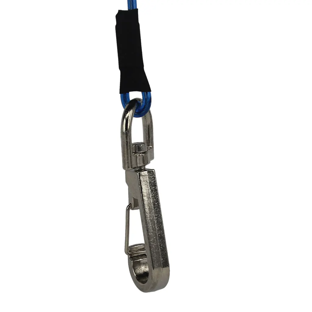 MagiDeal Lightweight Retractable Coiled Fishing Lanyard Steel Wire Pier Rope Tool for Rowing Boat Fishing Diving Water Sports
MagiDeal Lightweight Retractable Coiled Fishing Lanyard Steel Wire Pier Rope Tool for Rowing Boat Fishing Diving Water Sports