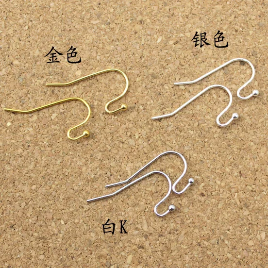 100pcs/lot 11x21mm Simple Ball Ear Wire Wire Earrings For Women Girl DIY Earring Making Findings Findings
100pcs/lot 11x21mm Simple Ball Ear Wire Wire Earrings For Women Girl DIY Earring Making Findings Findings