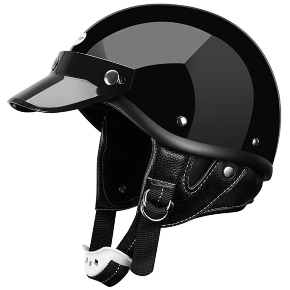 Black Motorcycle Helmet Men Women Casco Moto Glass Fiber Capacete Moto Riding Casque Motorcycle Racing Helmet Half Face Helmet
Black Motorcycle Helmet Men Women Casco Moto Glass Fiber Capacete Moto Riding Casque Motorcycle Racing Helmet Half Face Helmet