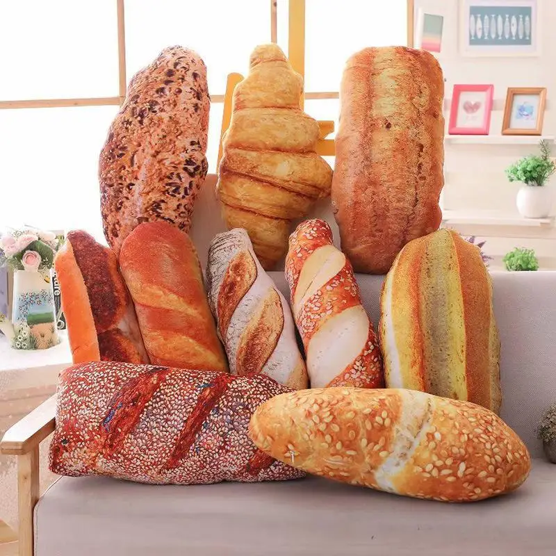 Подушка для хлеба плюшевая игрушка реалистичный десерт мандарин кремовый хлеб