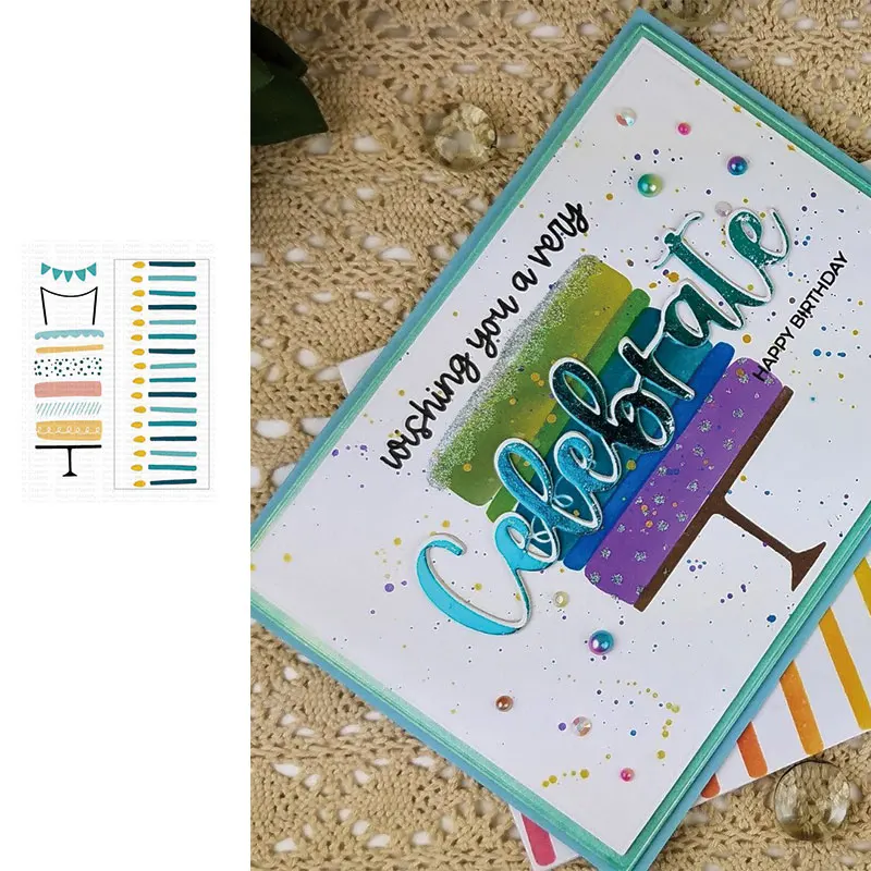 Cake and Candles Metal Cutting Stencils For Scrapbooking Stamps Embossing Mold Diy Paper Cards Craft Cutting Die New for 2021
Cake and Candles Metal Cutting Stencils For Scrapbooking Stamps Embossing Mold Diy Paper Cards Craft Cutting Die New for 2021