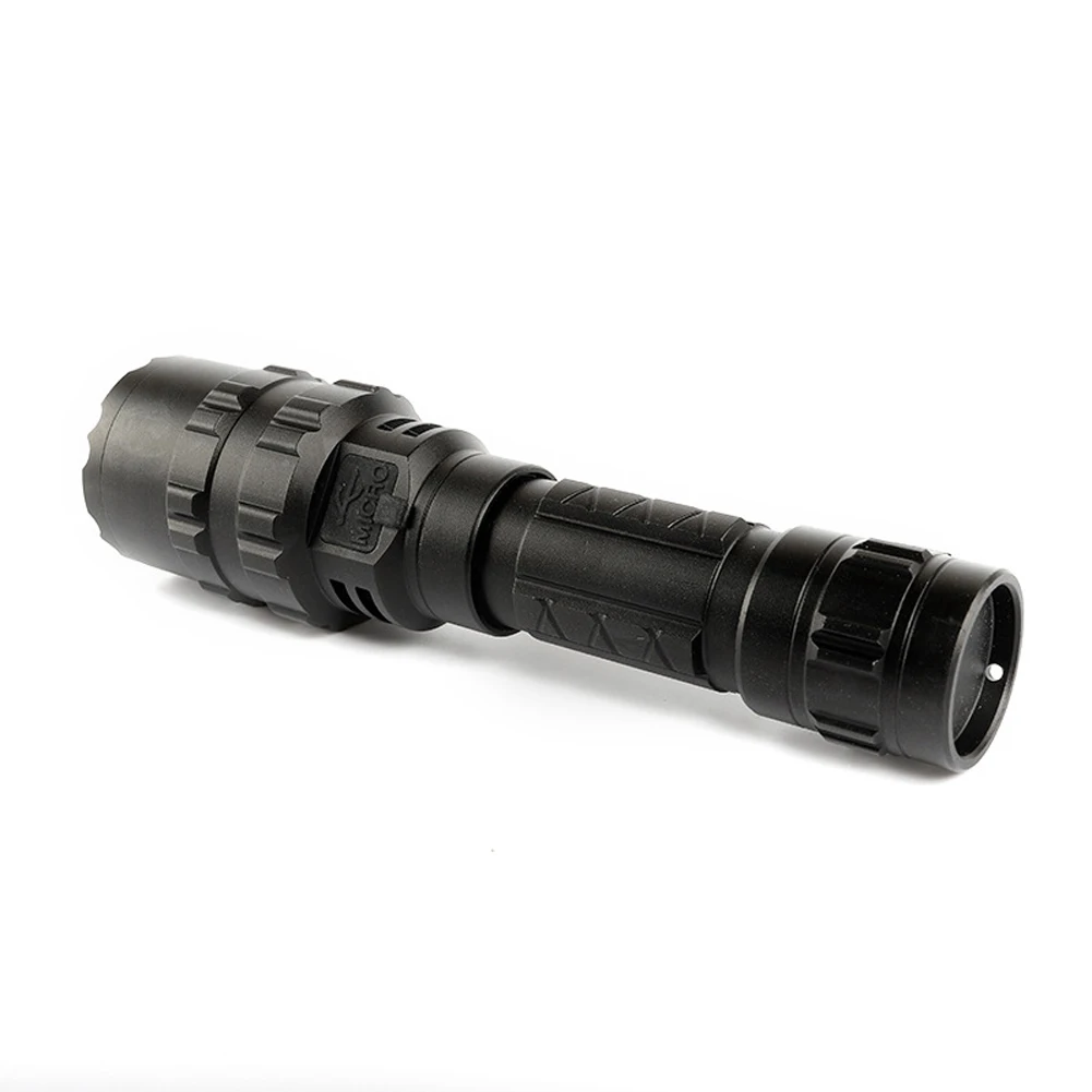 Most Powerful LED Tactical Flashlight Ultra Bright USB Rechargeable Waterproof Scout light Torch Hunting light 5Modes by 1*18650
Most Powerful LED Tactical Flashlight Ultra Bright USB Rechargeable Waterproof Scout light Torch Hunting light 5Modes by 1*18650