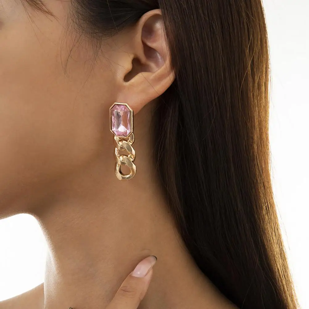 Искусственный драгоценный камень, экологически чистые серьги-подвески из искусственного драгоценного камня для ежедневного использовани... 
Искусственный драгоценный камень, экологически чистые серьги-подвески из искусственного драгоценного камня для ежедневного использовани...