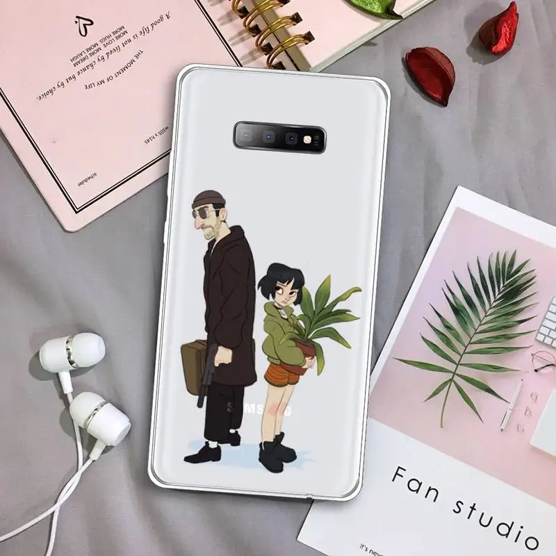 Movie Leon And Mathilda Phone Case Transparent For Samsung Galaxy A71 A21s S8 S9 S10 plus note 20 ultra
Movie Leon And Mathilda Phone Case Transparent For Samsung Galaxy A71 A21s S8 S9 S10 plus note 20 ultra