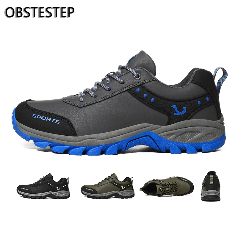 OBSTESTEP Men's Outdoor Hiking Shoes Outdoor Travel Hiking Shoes Leather Non-slip Waterproof Sports Boots Hunting Boots Men
OBSTESTEP Men's Outdoor Hiking Shoes Outdoor Travel Hiking Shoes Leather Non-slip Waterproof Sports Boots Hunting Boots Men