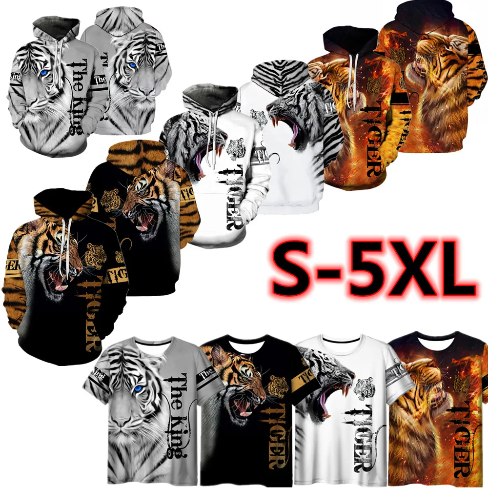 2022 New Autumn Tiger Hoodie 3D Printed Winter Lion Hooded Sweatshirt Teen Cool Long Sleeve Pullover Personality Streetwear
2022 New Autumn Tiger Hoodie 3D Printed Winter Lion Hooded Sweatshirt Teen Cool Long Sleeve Pullover Personality Streetwear